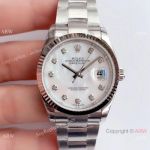 Swiss Grade Rolex Datejust 36mm SS White MOP Dial Watch Rolex Swiss 3235 316L